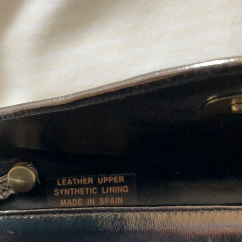 Metallic purse silvery made in Spain crossover - Picture 2 of 2